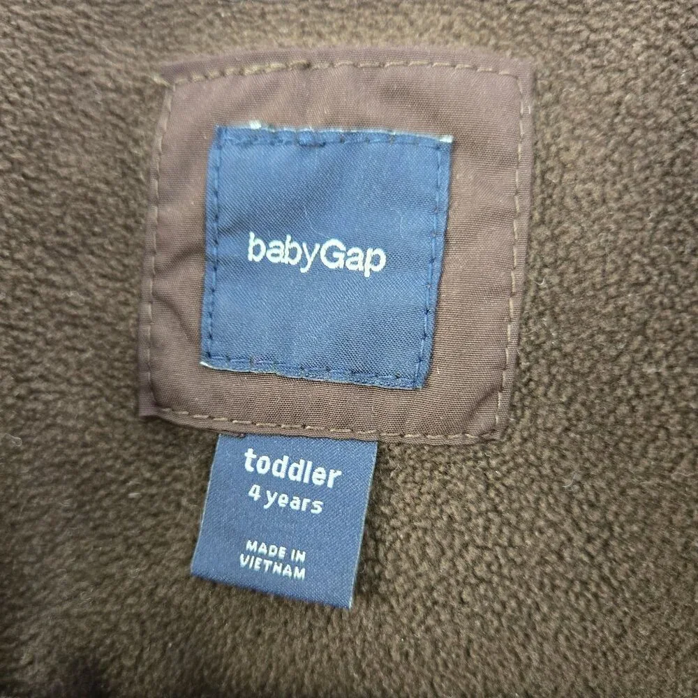 Baby Gap Fleece Lined Snow Bibs Size Unisex Toddler 4